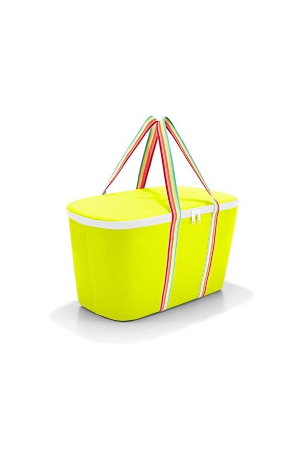 reisenthel Coolerbag Twist Azure - Sac Isotherme avec Dessus en Bouteilles Pet recyclées - Idéal pour Les Pique-niques, Herri