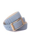 Anthoni Crown Ledergürtel Ceinture, Himmelblau, 105 Femme