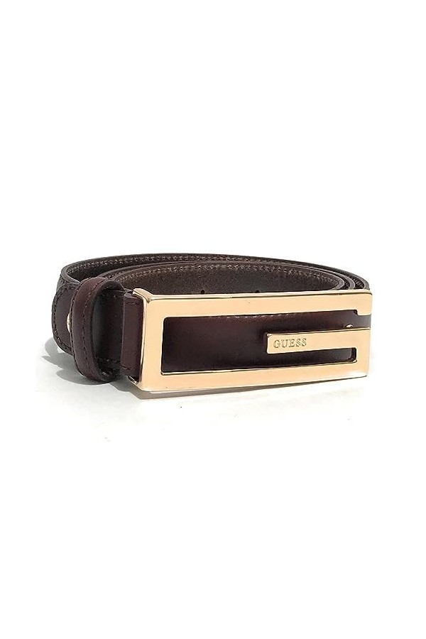 Cinta donna Guess adjustable belt in pelle marrone C24GU31 BW7871P3425 L