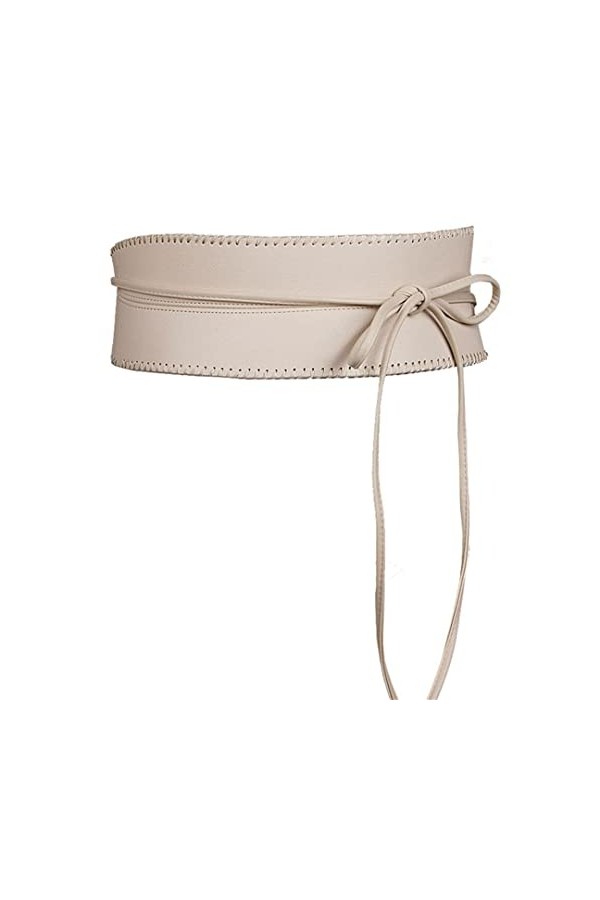 Ceinture en cuir synthétique pour femme - Ceinture à nouer autour de la taille - Corset - Ceinture pour robe