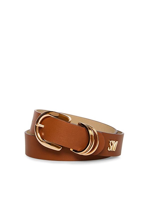 Steve Madden Ceinture de pantalon lisse classique, dor , Small