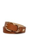 Steve Madden Ceinture de pantalon lisse classique, dor , Small