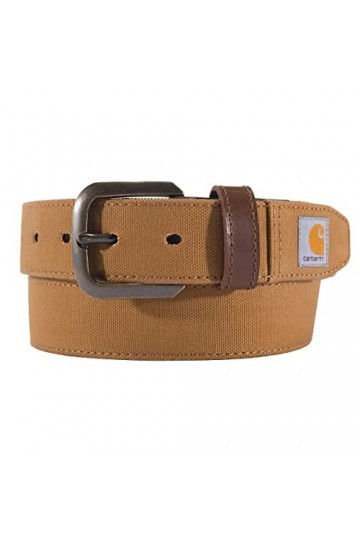 Carhartt Ceinture robuste décontractée pour femme, disponible en plusieurs styles, couleurs et tailles, toile marron canard, 