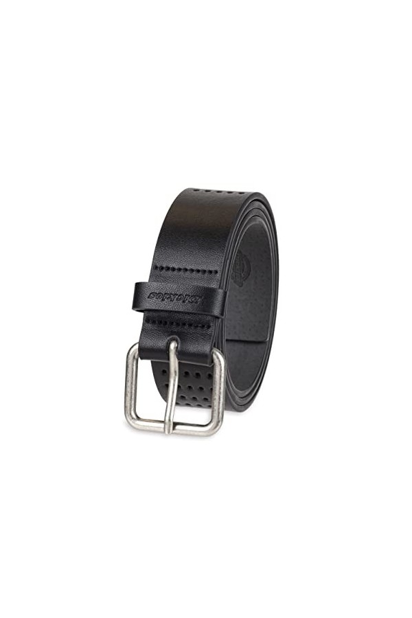 Dickies Ceinture d contract e en cuir perfor pour femme, Noir, S
