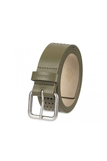 Dickies Ceinture d contract e en cuir perfor pour femme, olive, M