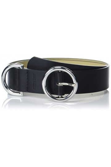 Steve Madden Womens D Ring Buckle, Black, XL