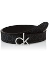 Calvin Klein Logo Belt 3.0 W85 Black Mono