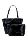 Guess Alby Toggle Tote, Sac Femme, Coal/Black, Size One