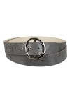 Jessica Simpson Womens Round Buckle Casual Jean Belt