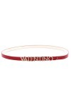 VALENTINO Belty Ceinture W75 Rosso, Rouge, taille unique