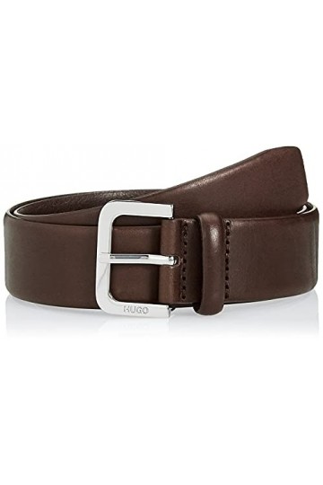 HUGO Zana Belt 3,5cm-VC Ceinture, Beige Moyen 260, 90 Femme