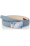 Anthoni Crown Ledergürtel Ceinture, Hell Blau, 100 Femme