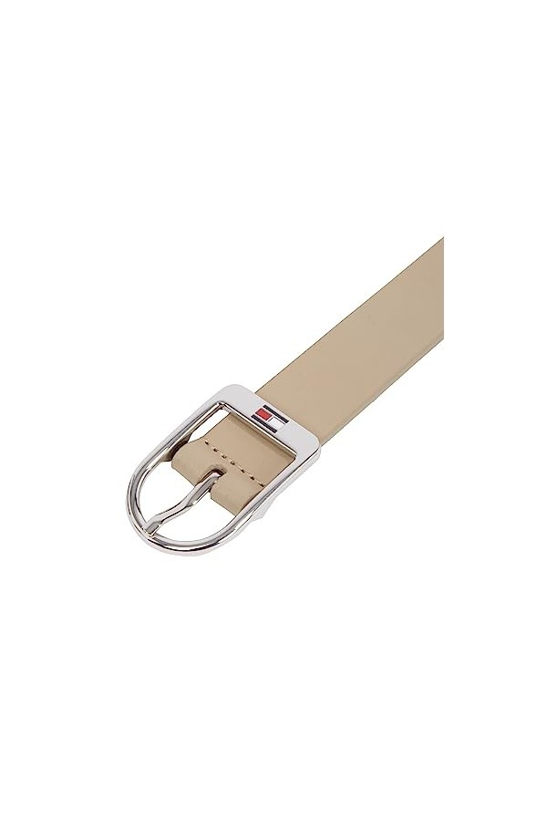 TOMMY HILFIGER Essential Flag Silver 2.5 Ceintures, Merino, 90 Femme