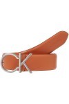 Calvin Klein RE-Lock CK Logo Belt 30MM Ceintures, Autumn Leaf, 70 Femme