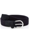 Gant Elastic Braid Belt Ceinture, Marine, 80cm / 32W Femme