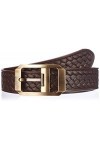 Anthoni Crown 30/4/4JB940BR-85 Ceinture, Marron foncé, 85 cm Femme