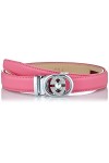 Anthoni Crown Ledergürtel Ceinture, Rose, 85 Femme
