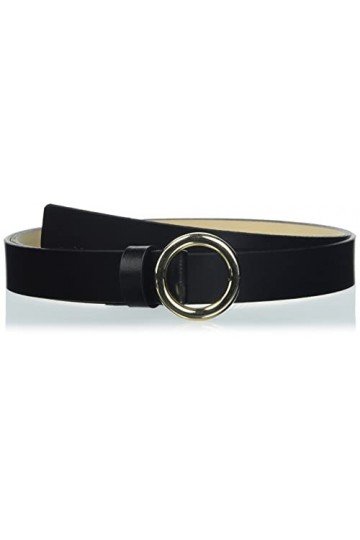 HUGO Lexi Belt 2,5cm Ceinture, noir2, 80 cm Femme