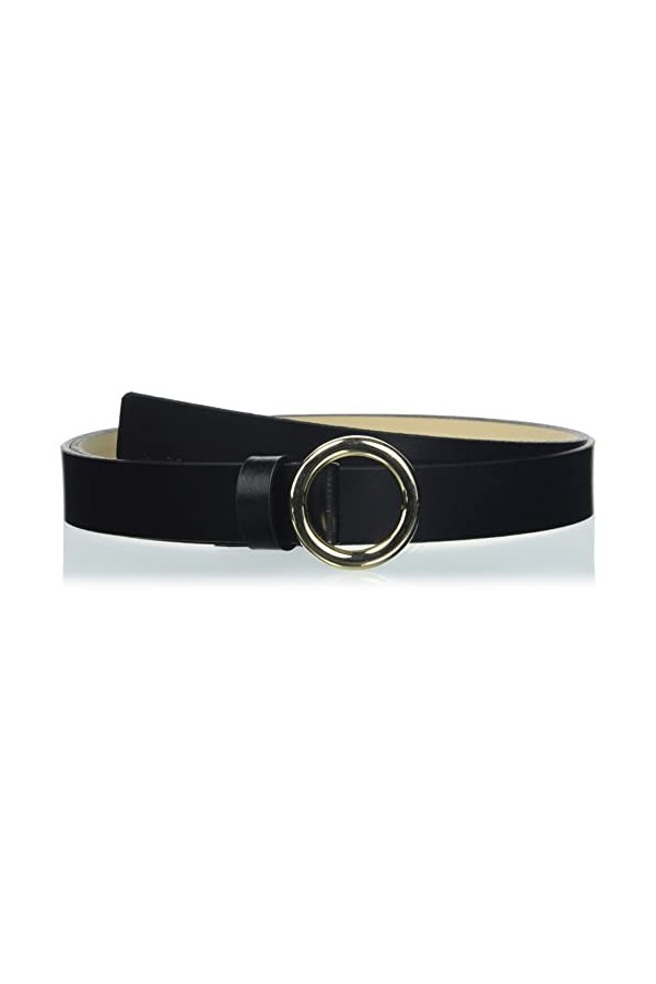 HUGO Lexi Belt 2,5cm Ceinture, noir2, 80 cm Femme