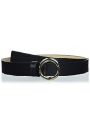 HUGO Lexi Belt 2,5cm Ceinture, noir2, 80 cm Femme