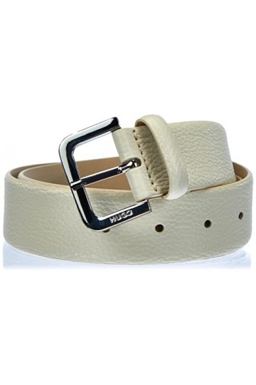 HUGO Zana Belt 3,5cm-P Ceinture, Open White110, 55 Femme