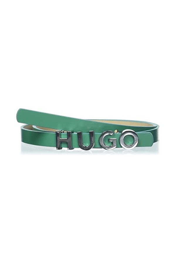HUGO Ceinture de 1,5 cm, Dark Green308, 95 cm Femme