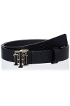 Tommy Hilfiger Femme Th Contour 2,5 Ceintures, Noir, 85 cm EU