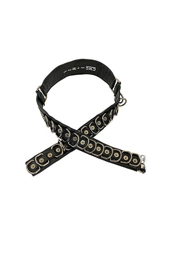 CNC Ceinture femme noire cuir taille M
