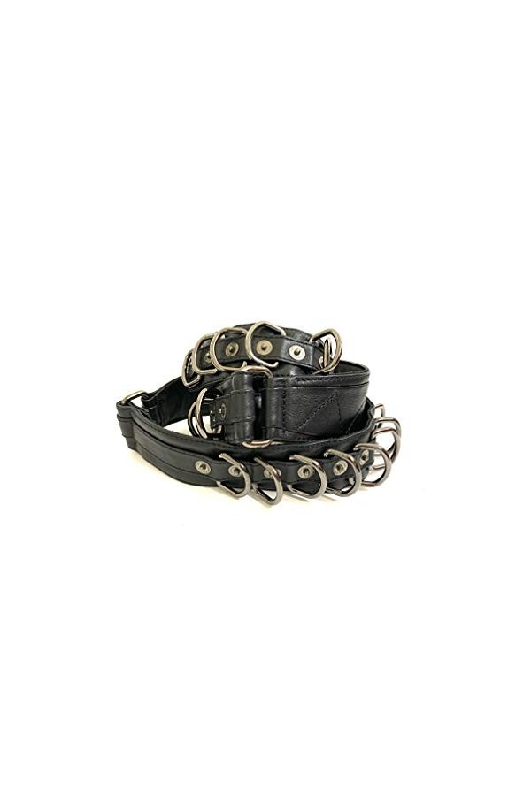 CNC Ceinture femme noire cuir taille M