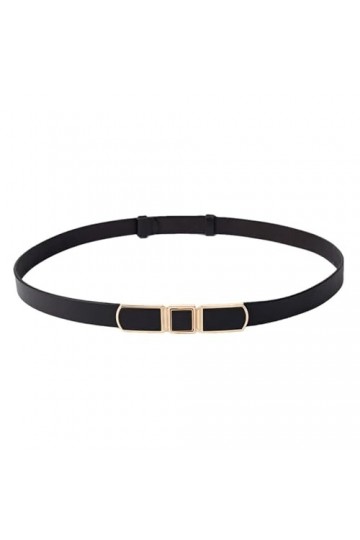 SAAKO Ceintures de taille pour femmes ceintures minces réglables jupe jean ceinture en cuir ceinture classique de mode ceintu