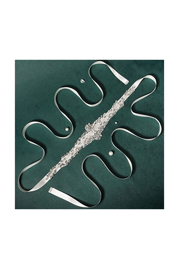 SOIMISS 4 Pièces Mariée Ceinture De Mariage Robe De Mariée Ceinture Ceinture De Mariée Strass Taille Ceinture Femmes Ceinture