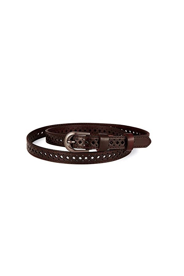 N /A KAIXINDDDD Ceinture Femme Première Couche Pure Peau De Vache Rétro Simple Ceinture Sauvage Dames en Cuir Fin Jeans Ceint
