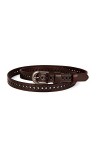 N /A KAIXINDDDD Ceinture Femme Première Couche Pure Peau De Vache Rétro Simple Ceinture Sauvage Dames en Cuir Fin Jeans Ceint