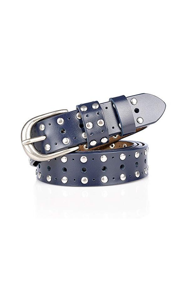 XY-man’s belt Confortable Ceinture en Cuir décontractée pour Femmes Jeans Pantalon Robe Boucle de Ceinture Ajustable Couleur