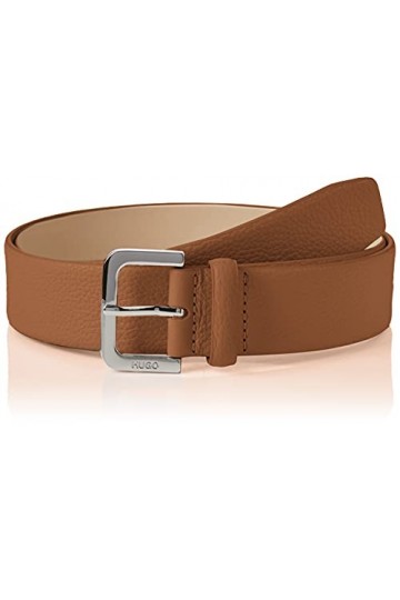 HUGO Ceinture Zana 3,5 cm, Medium Brown215, 85 cm Femme