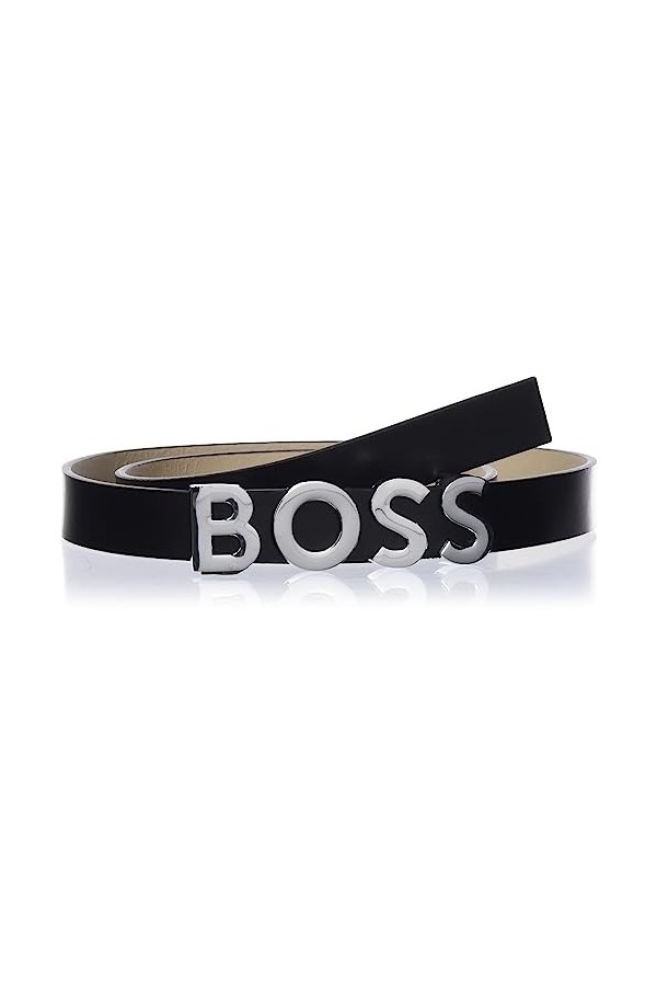 BOSS Bold_sz20 Apparel_Belt, Noir 1, 80 cm Femme
