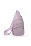 BOFULA Sac Banane Sacoche Bandoulière Femme, PU Cuir Imperméable Sac de Ceinture Multifonctionnel pour Loisir/Voyage/Sports/R