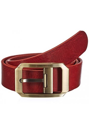 Anthoni Crown 30/4/4JB1601RE-80 Ceinture, Rouge, 80 cm Femme