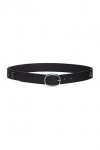 Armani Exchange Logo Studs Extended Ceinture, Noir, XXL Femme
