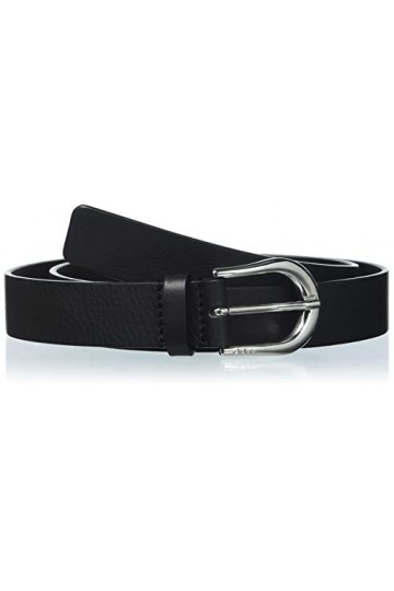 BOSS Carol Belt 3cm-VB Ceinture, noir3, 95 cm Femme