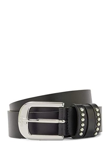 BOSS Anna Belt 3 cm-b Ceinture, Noir 1, 55 Femme