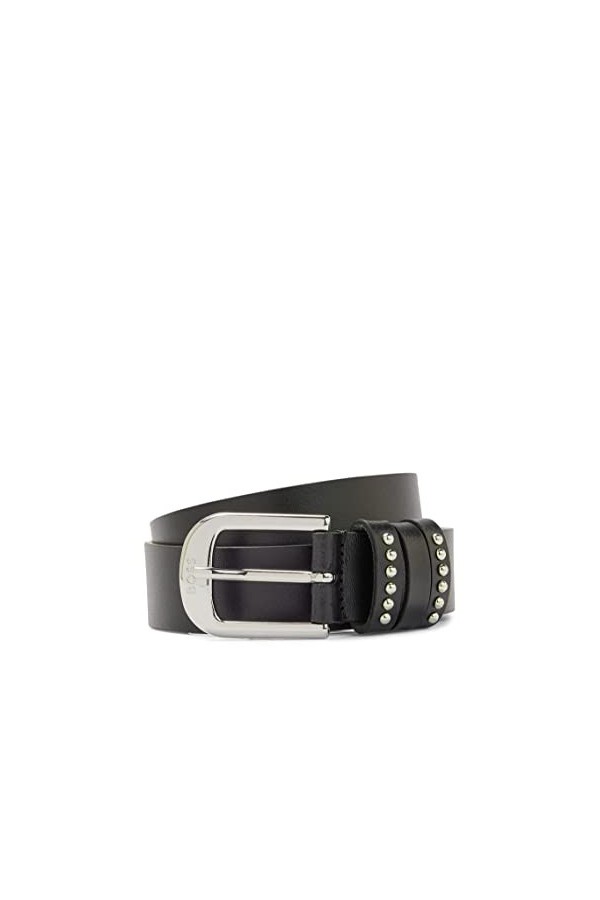 BOSS Anna Belt 3 cm-b Ceinture, Noir 1, 55 Femme