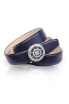 Anthoni Crown A11PL80DAM35 Ceinture, Dunkelblau, 100 Femme