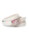 Anthoni Crown E4pg.t90 Ceinture, Blanc Weiss 090 , 95 Taille Fabricant: 80 Femme