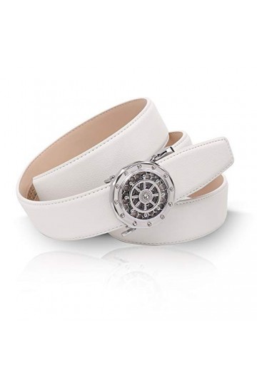 Anthoni Crown A43T9035 Ceinture, Weiß, 105 Femme