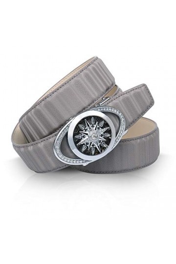 Anthoni Crown A23S3D70 Ceinture, Grau, 105 Femme