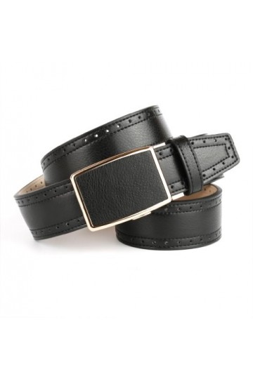Anthoni Crown A48T10H Ceinture, Noir Schwarz 010 , 90 Femme