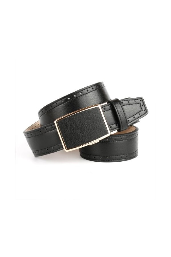 Anthoni Crown A48T10H Ceinture, Noir Schwarz 010 , 90 Femme