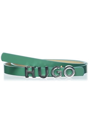 HUGO Zula Belt 1,5cm Ceinture, Dark Green308, 85 aux Femmes