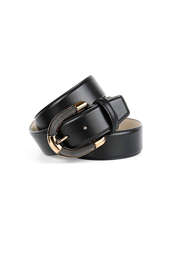 Anthoni Crown Gb35.t10 Ceinture, Noir Schwarz 010 , 125 Taille Fabricant: 110 Femme